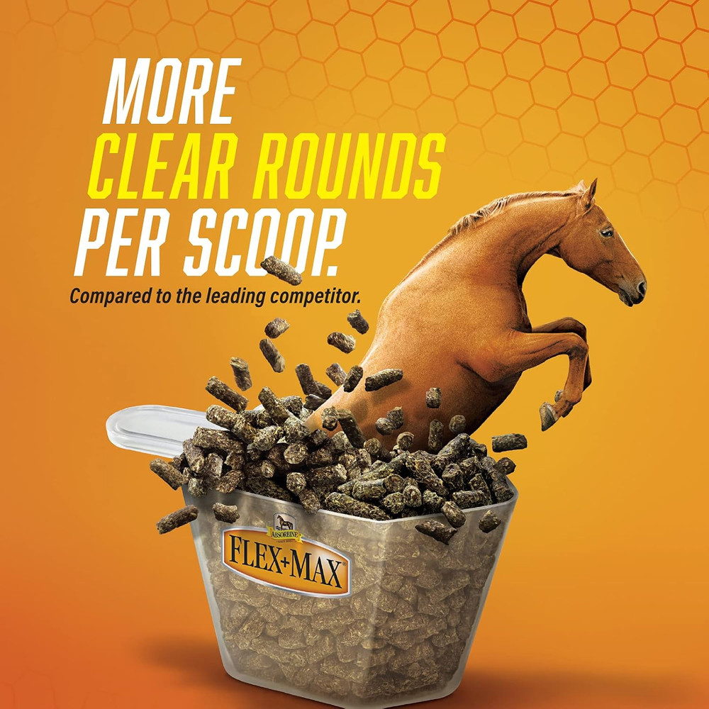 Flex+Max Horse Joint Supplement Pellets, Highly Palatable, Comprehensive Equine