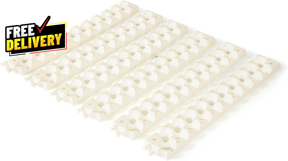 Quail Egg Rails 6 Pack 20 Spot Trays for Automatic Egg Turner…