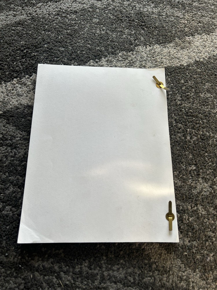 The Other Side John Stancari Original Script Hard To Find