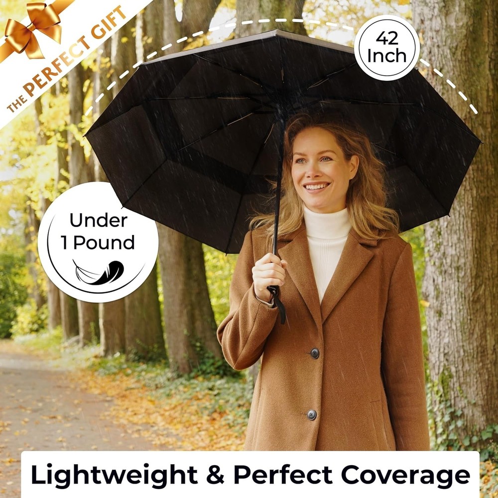 Compact Automatic Umbrella with Vibrant Designs: Ultimate Wind Protection