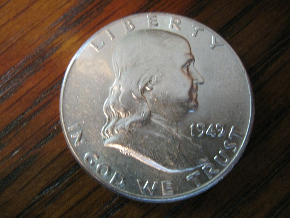 1949 Franklin Half Dollar Choice/Gem BU!