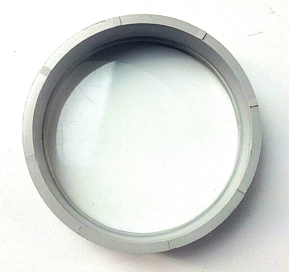 Gray Round Gauge Bezel 4"
