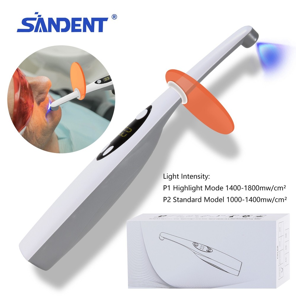 Dental Wireless Cordless iLed 3 Second LED Curing Light Cure Lamp 3SEC dx