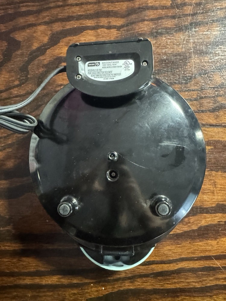 DASH Express MINI DONUT MAKER Non-Stick Donut Making Machine - Tested Works