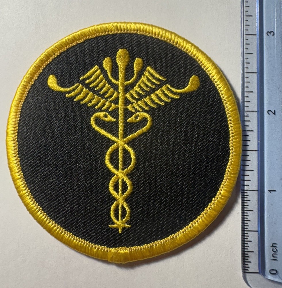 Medical Caduceus Patch