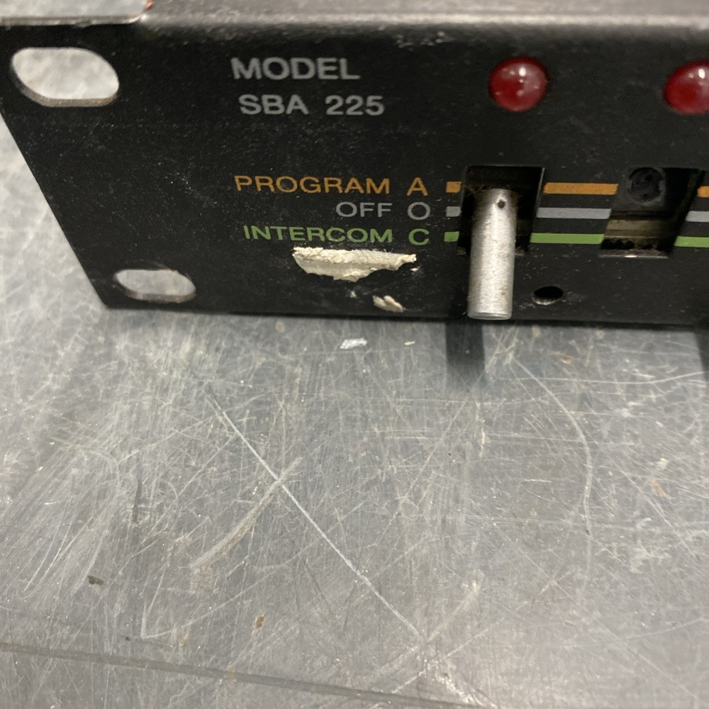 Bogen SBA-225 Intercom System 25-Key Station Selector Switch Panel - used