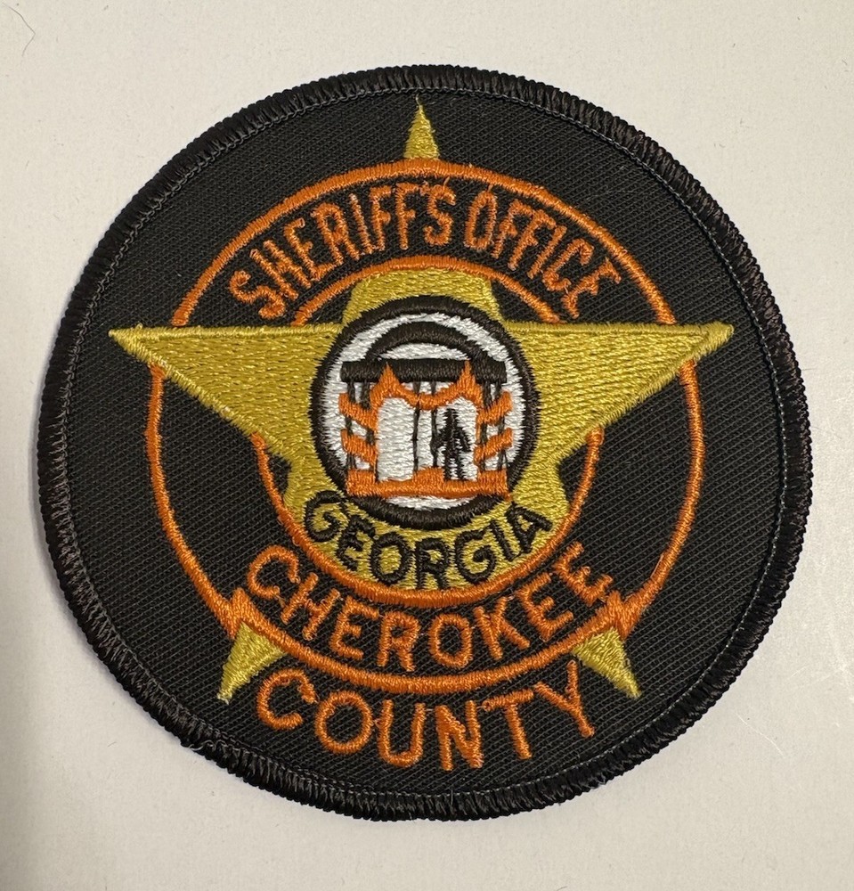 Cherokee County Georgia Sheriff Patch