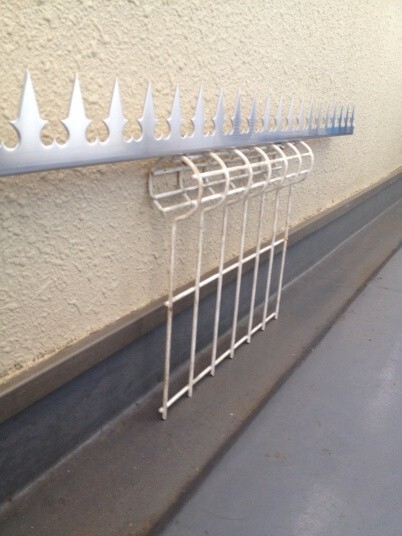 Shinobi GizaGiza Heart Stainless Steel Ninja Deterrent Security Fence Spikes JP