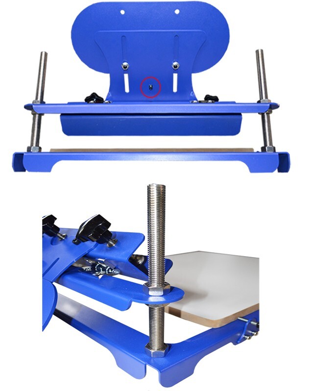 Micro-adjust 1 Color Screen Printing Machine 30" x 24" Pallet Press Printer