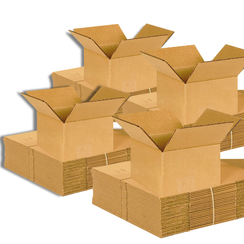6x6x4 Shipping and Packing Box (10 Pack)