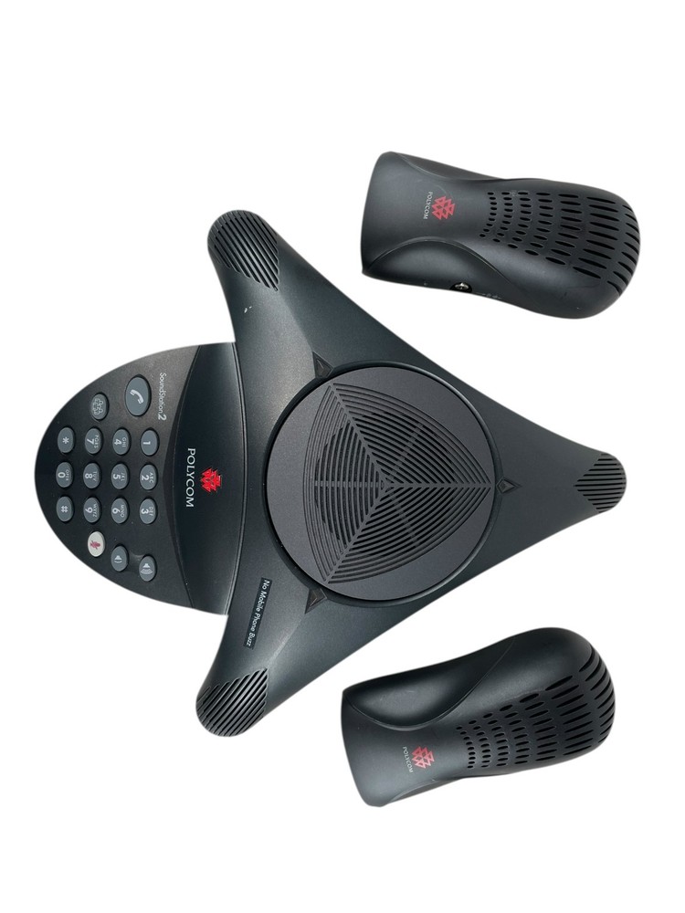 Polycom Soundstation 2 with 2 Wall Module