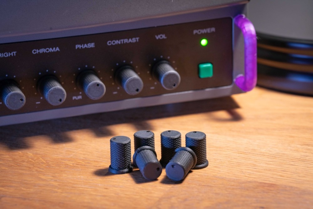 Sony PVM Knobs Replacements (Black) - Set of 6