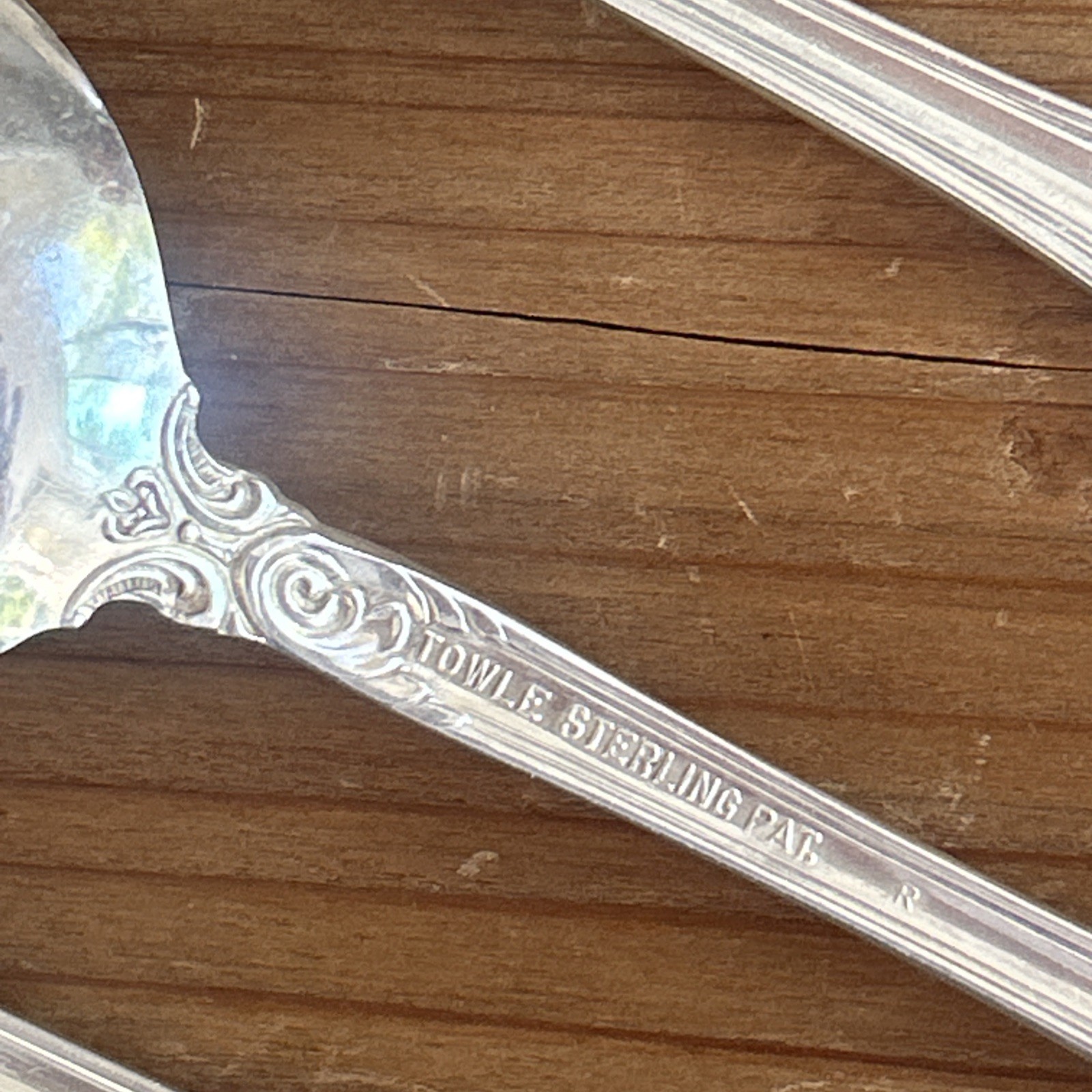 (6) Old Master by Towle 925 Sterling Silver Teaspoon 6" abt 168g