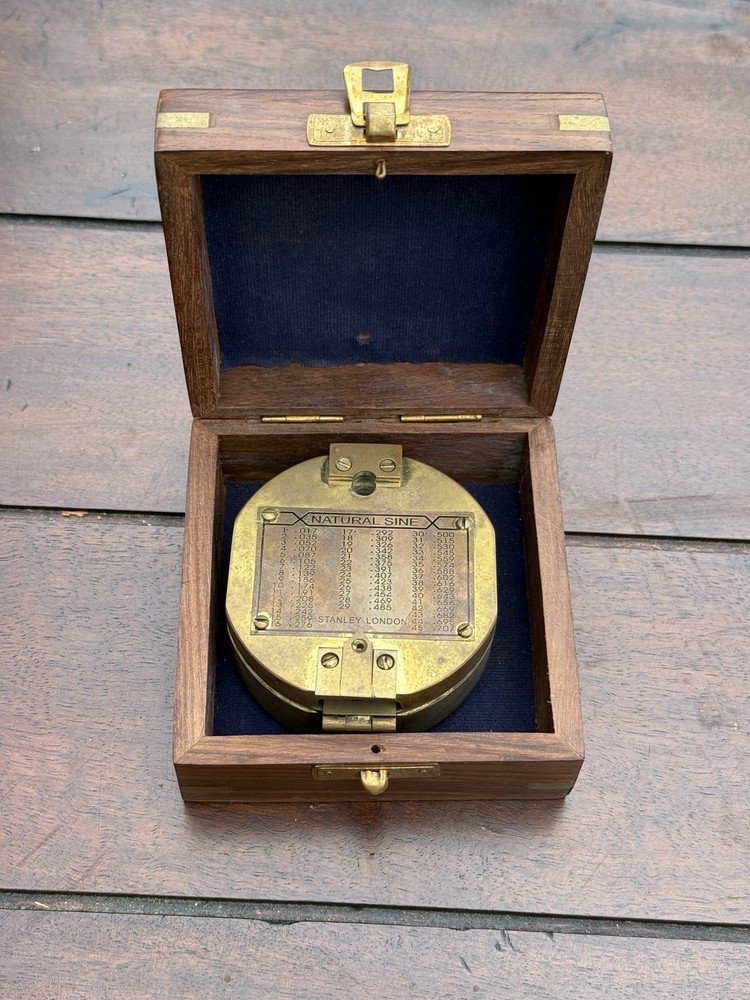 Stanley London Brass Compass