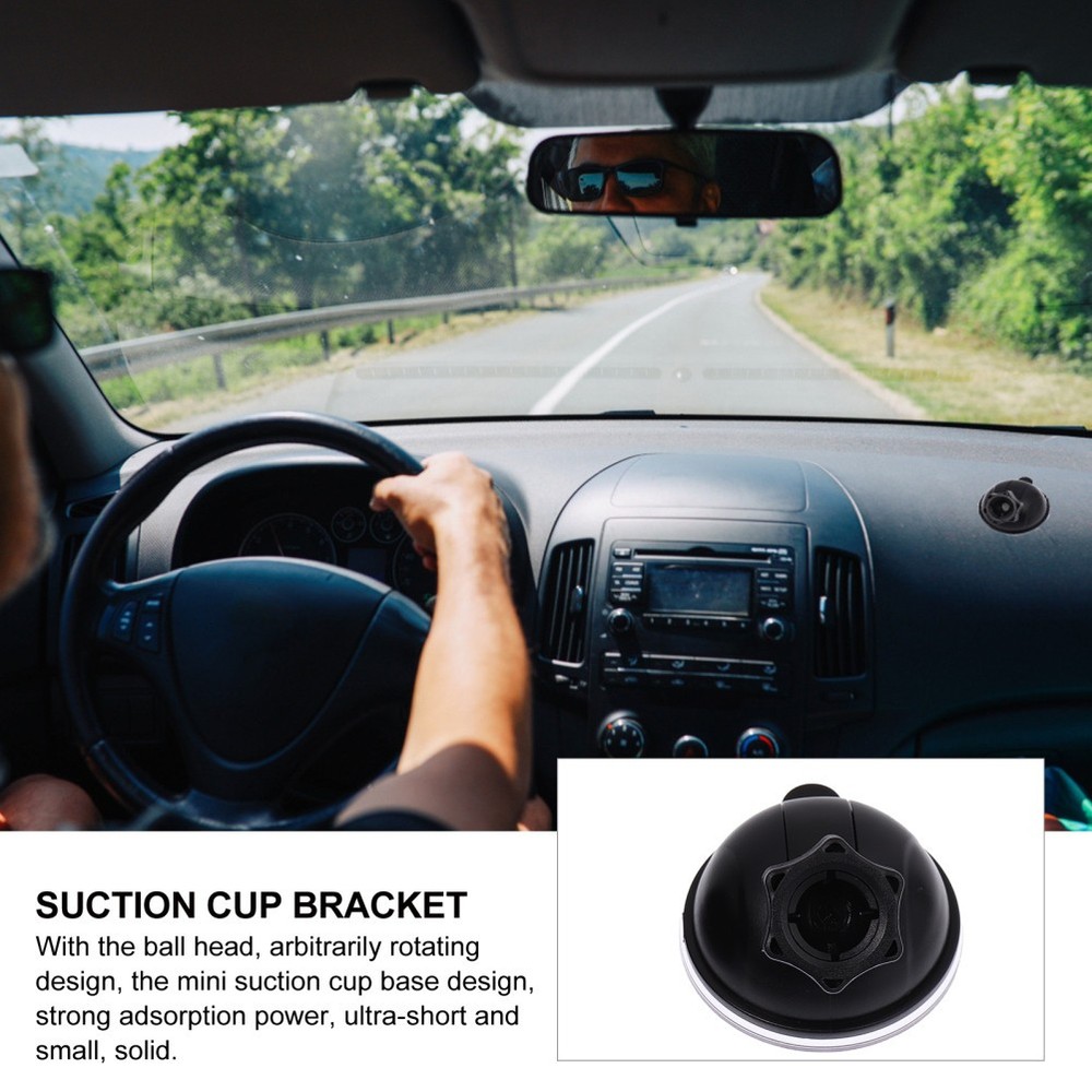 2 Pcs Driving Recorder Suction Cup Bracket Windshield Camera Holder Dash Mounts