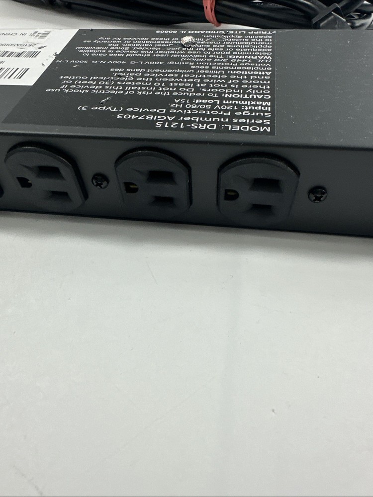 Tripp lite DRS-1215 14-Outlet Network Server Surge Protector