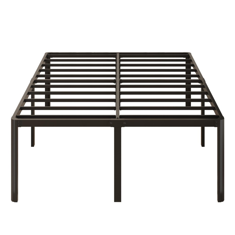 20 Inch Queen Bed Frame Rounded Corner Legs Platform Bed Frame Queen Size, He...