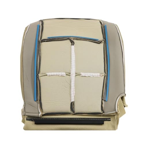 Perforated Leather Seat Cover, Replacement Tan Front Driver Side Driver Bottom