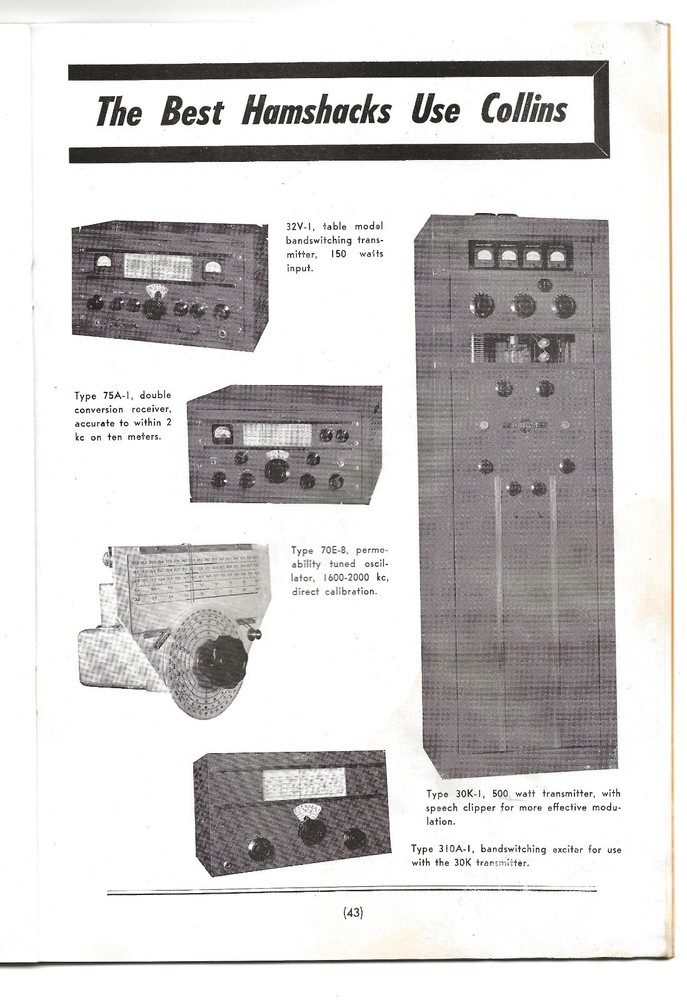 1947 Boston Hamfest Program - Ham Radio, Shortwave, Event Program-Dipole Antenna