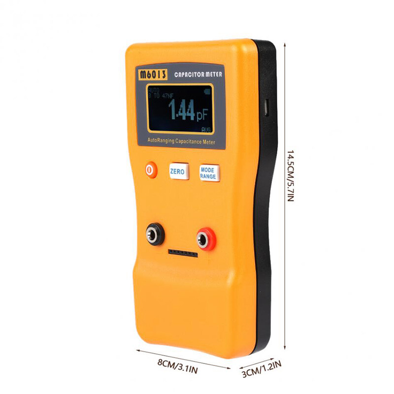 Capacitor Meter Capacitance Resistance Circuit Test 0.01pF~470mF Multimeter