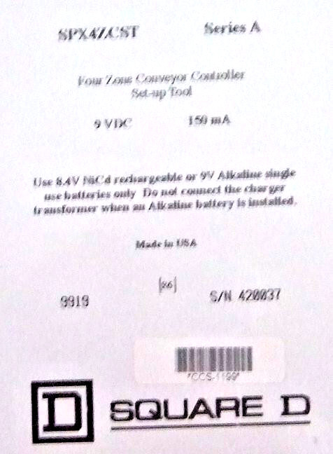 Square D 4 Zone Controller SPX4ZCST Series A