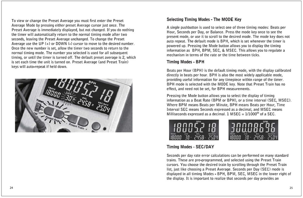 Timetrax 1000 Clock & Watch Timer w/ Built in Beat Amplifier