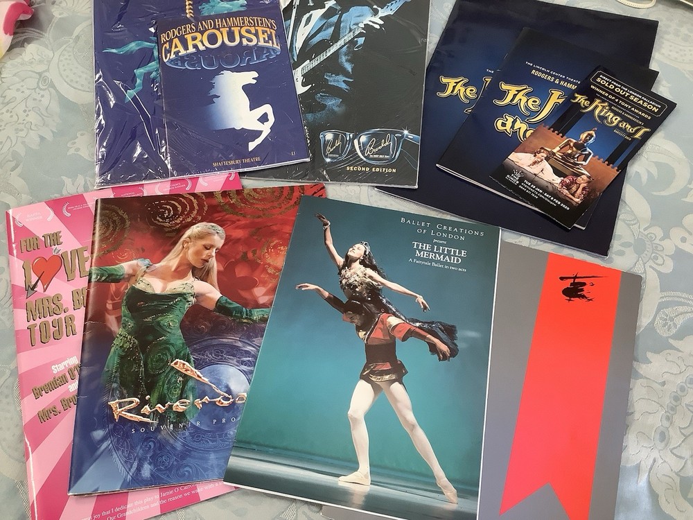Musical Theatre Programmes Job Lot
