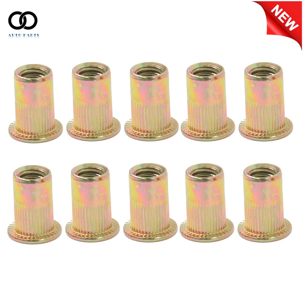 70 Pack Rivet Nuts Tool 14" Hand Riveter with 7PCS interchangeable mandrels