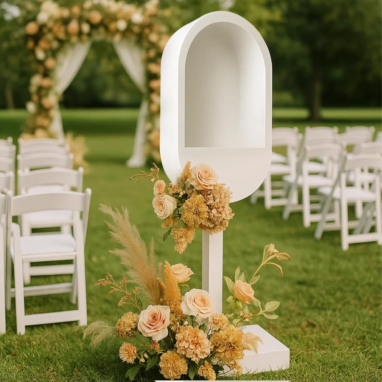 Audio Guest Book Stand Phone Booth Box for Wedding Party Video