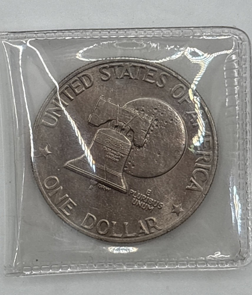 1976 P Eisenhower Bicentennial Dollar Type 2 BU Ike Dollar
