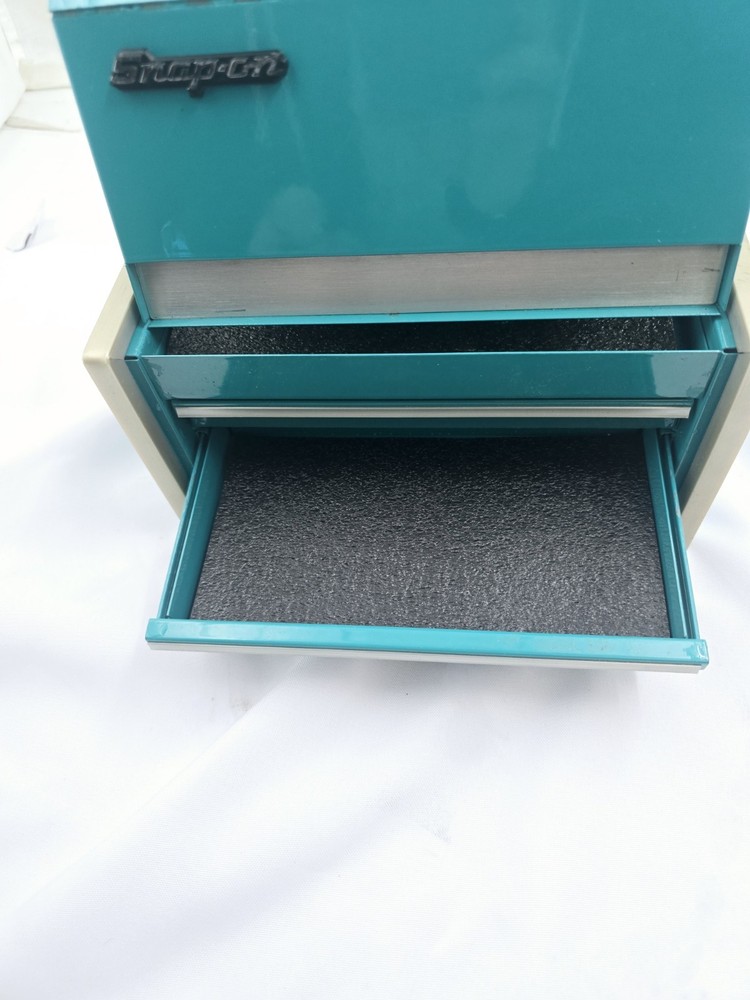 Snap-on Tools TEAL Micro Mini Tool Box Top Chest