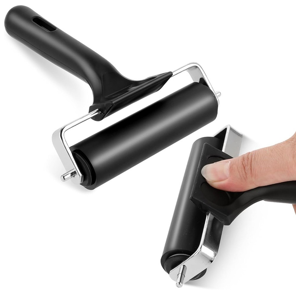 Rubber Roller,Brayer Rollers for Crafting 3.74inch Rubber Roller2552