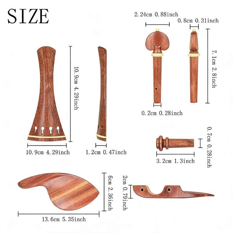 Universally Violin Tailpiece Piano Base Simple Setup Replacement Tailpiece