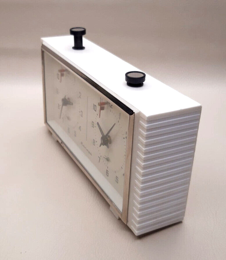 USSR Jantar Chess Clock Wind Up Mechanical Fully Working for Chess Game