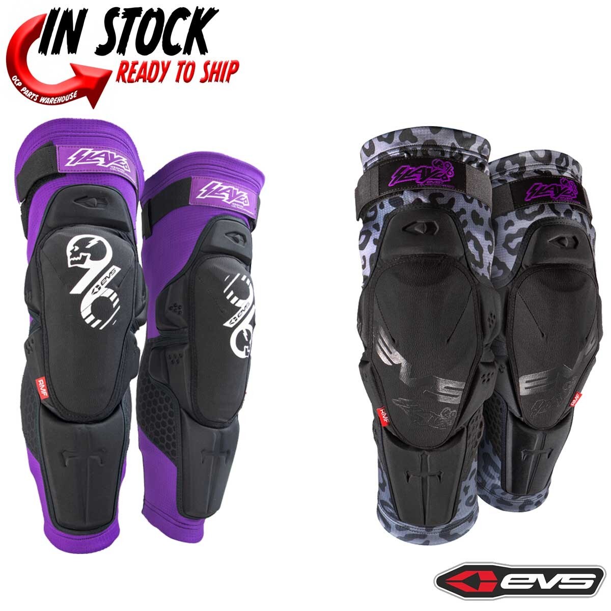 NEW! 2025 EVS SLAYCO96 KNEE PAD MOTOCROSS OFFROAD - PICK SIZE & COLOR