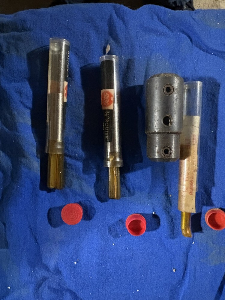 Shopsmith Router Chuck and bits