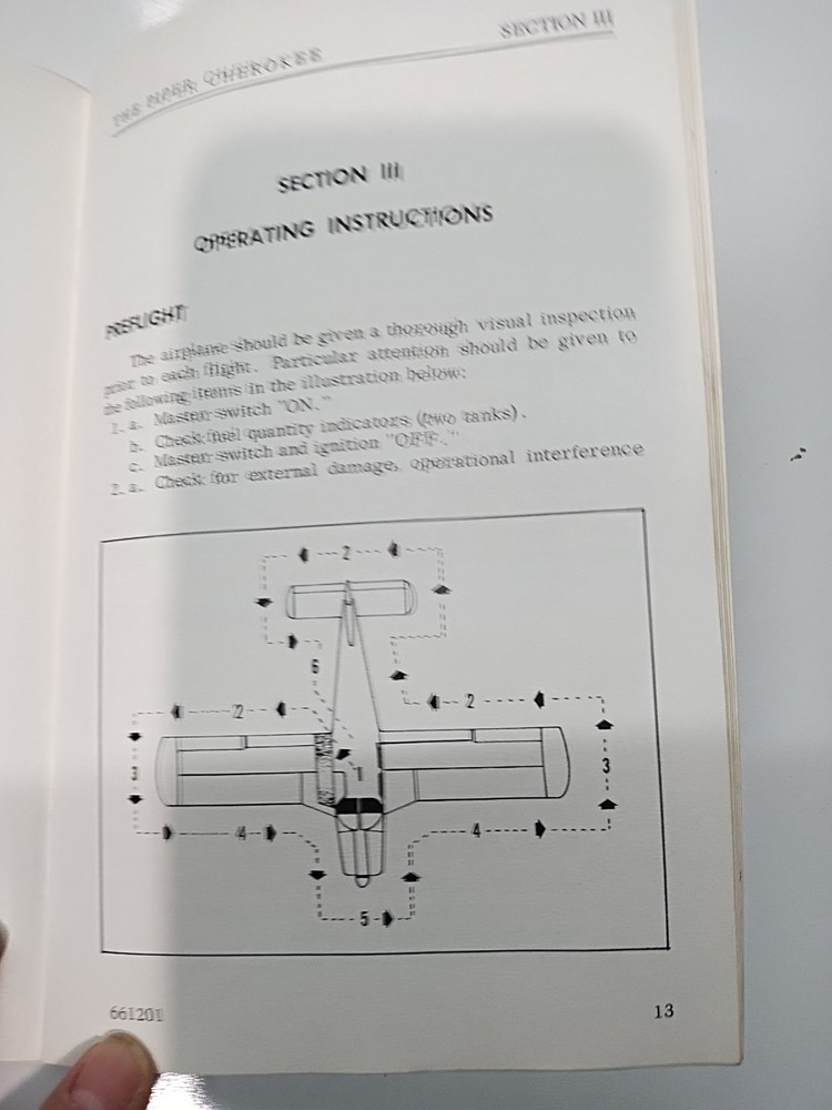 Piper Cherokee 140 Owner's Handbook