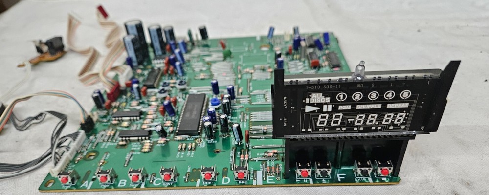 SONY CDP-C500 Compact Disc Player MAIN PCD w Display