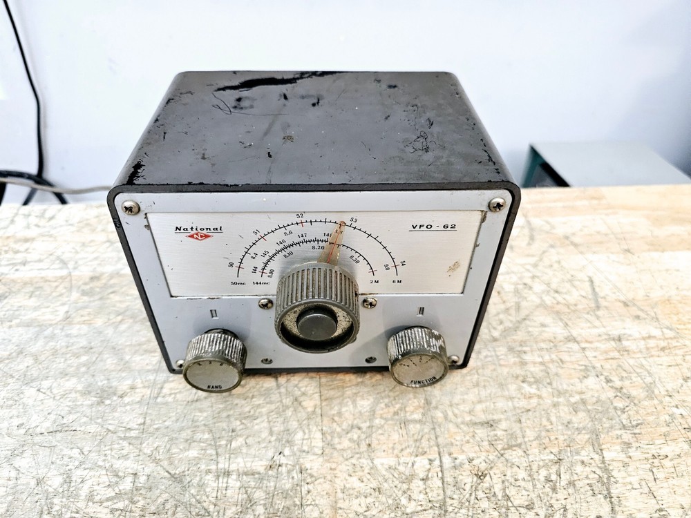 National VFO-62 Variable Frequency Oscillator 6 & 2 meter C MY OTHER HAM RADIO