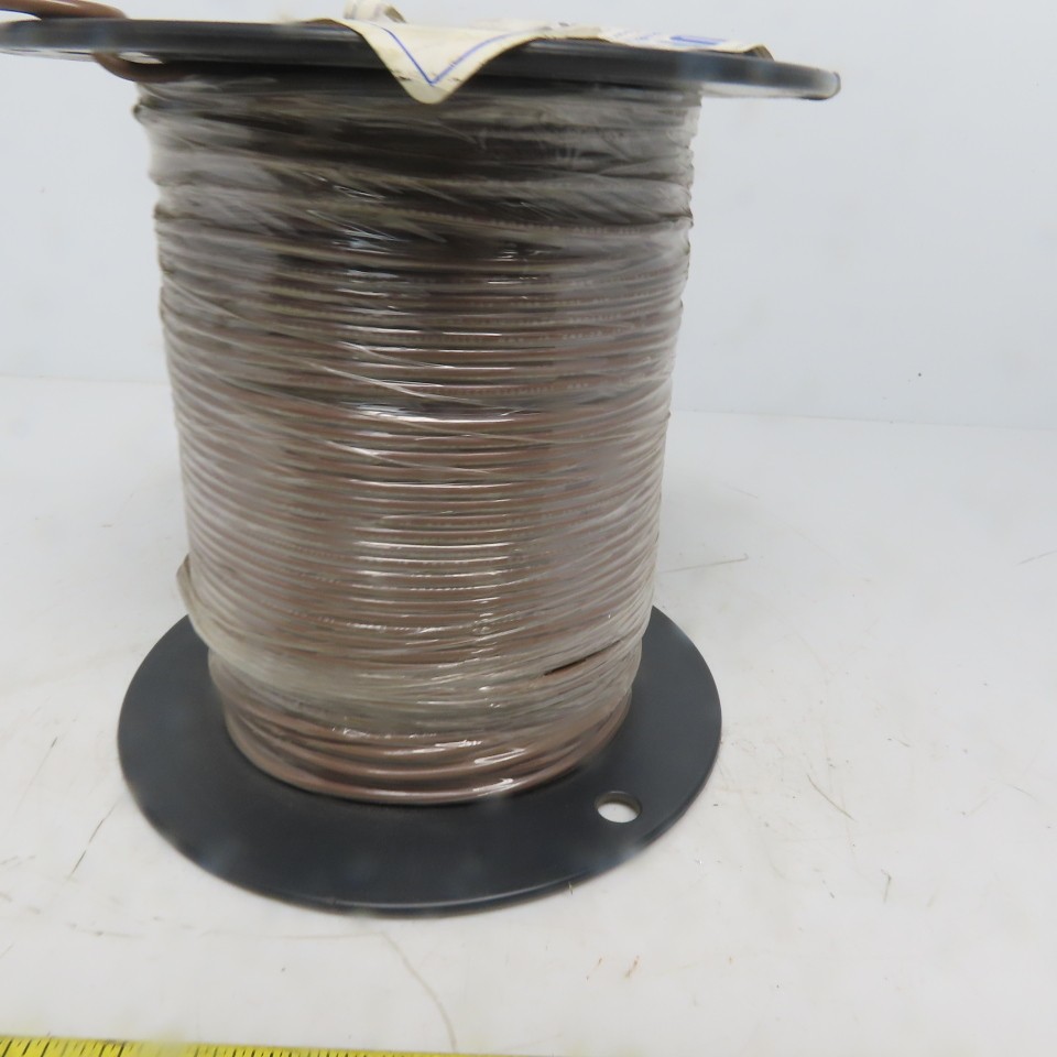 Brown Stranded TEW 16 AWG Copper Wire 500'