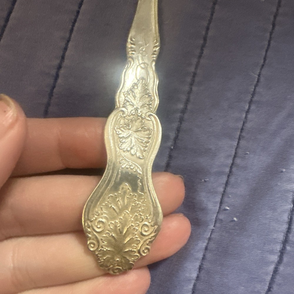 MOSELLE Grapes AMERICAN SILVER PLATE Silverplate SERVING SPOON