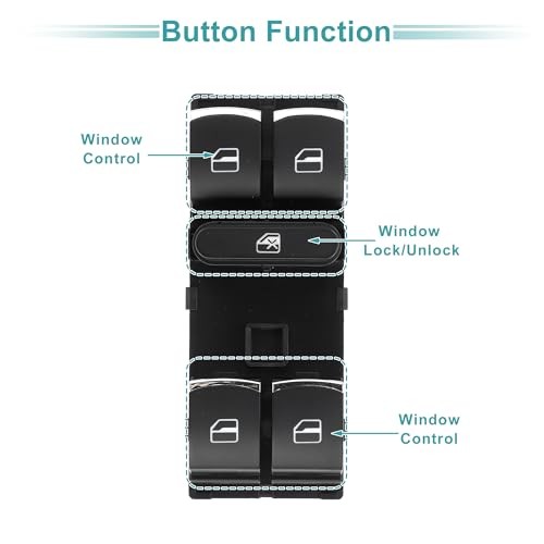 Power Window Switch Window Control Switch for Volkswagen CC 2011-2013 for