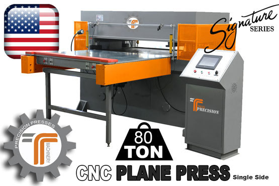 NEW!! CJRTec 80 Ton CNC Plane Press