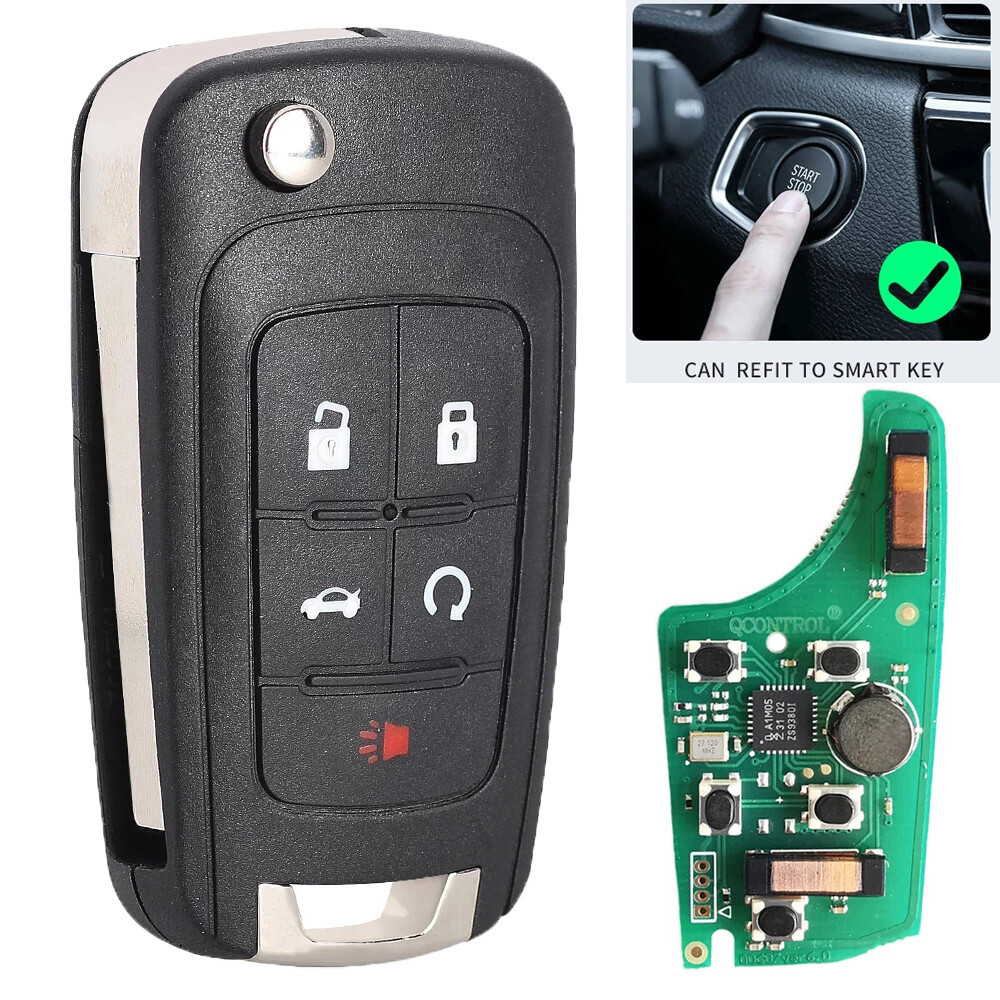 2X Replacement for GM CHEVY PROXIMITY SWITCHBLADE KEYLESS REMOTE FOB TRANSMITTER