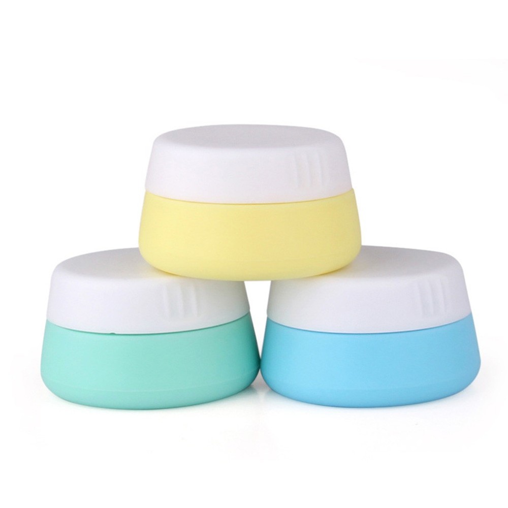 3 Pcs Storage Container with Lid Jars Lids Empty Containers for Creams