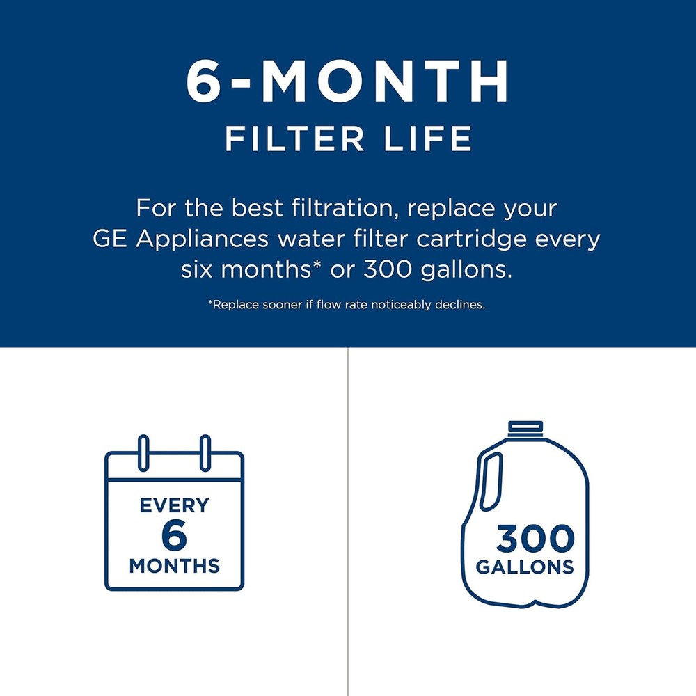 US Sealed 2PACK GE MSWF refrigerator water filter replacement SmartWater filter
