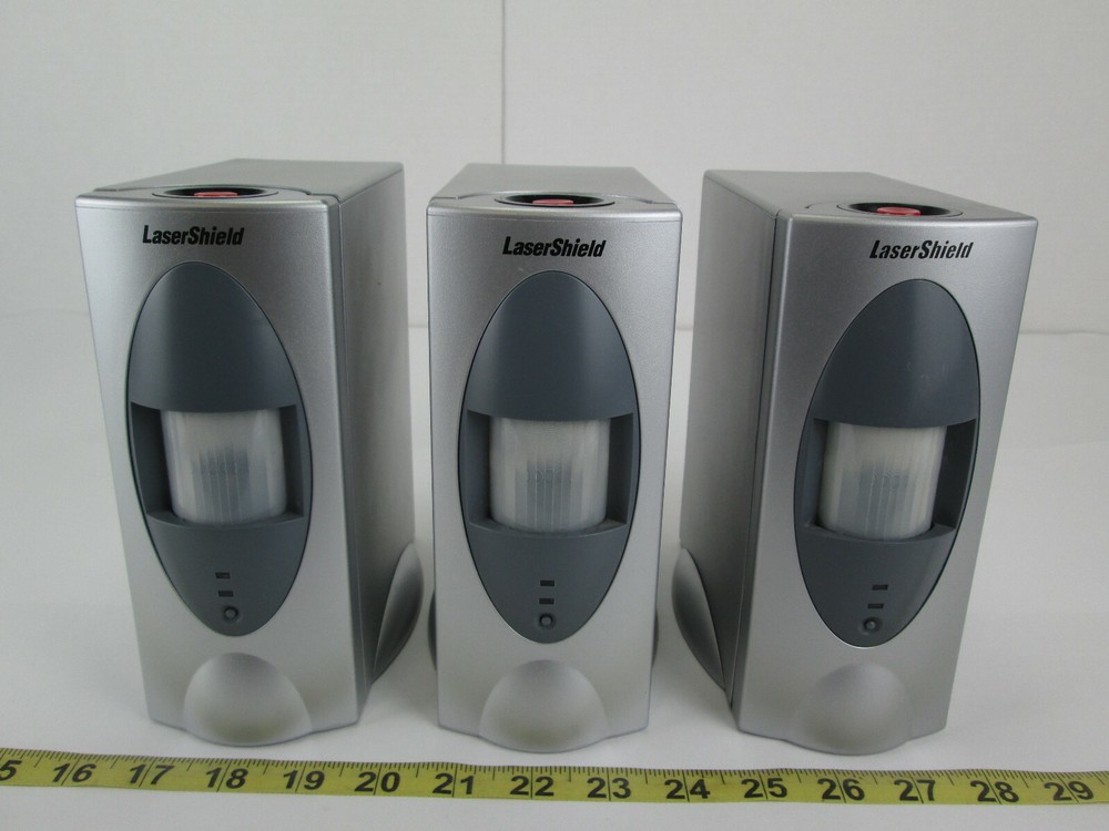 LaserShield Instant Security System Master Alarm Unit & Wireless Detection Units