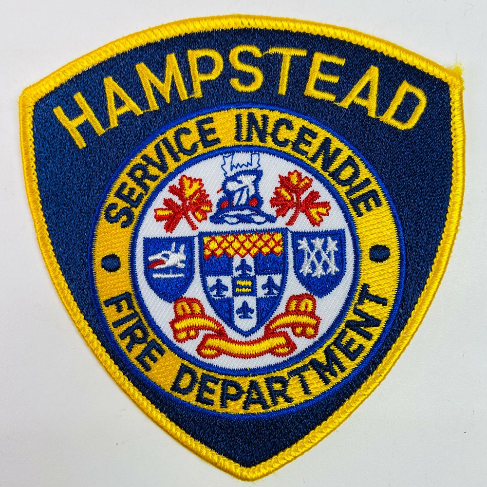 Hampstead Fire Service Dincendie Canada Patch H7