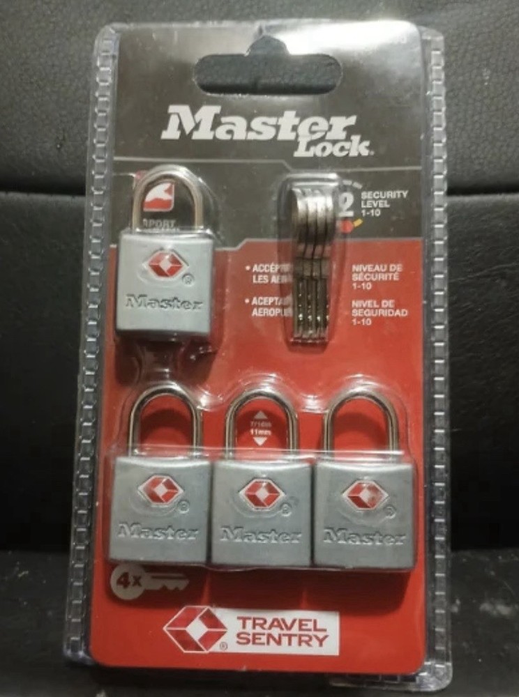 Master Lock 4683Q Keyed TSA approved