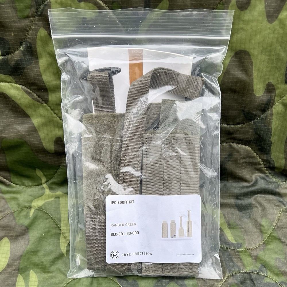 Crye Precision - JPC E-Doff Kit - Ranger Green NIB NEW